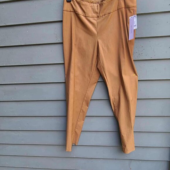 SC& Co Brown Flat Front Pants size 16 NWT! NEW! - Picture 6 of 11